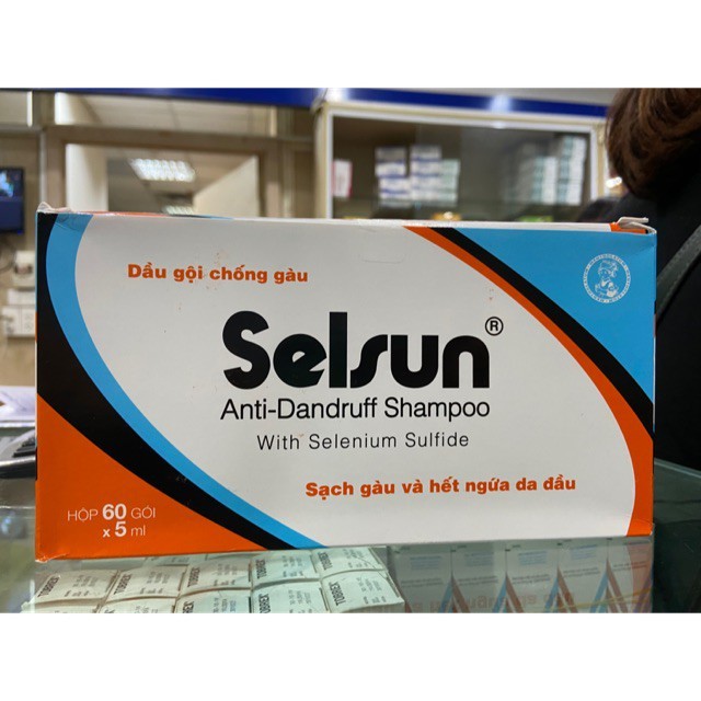 Combo 10 gói DG chống gàu Selsun 5ml