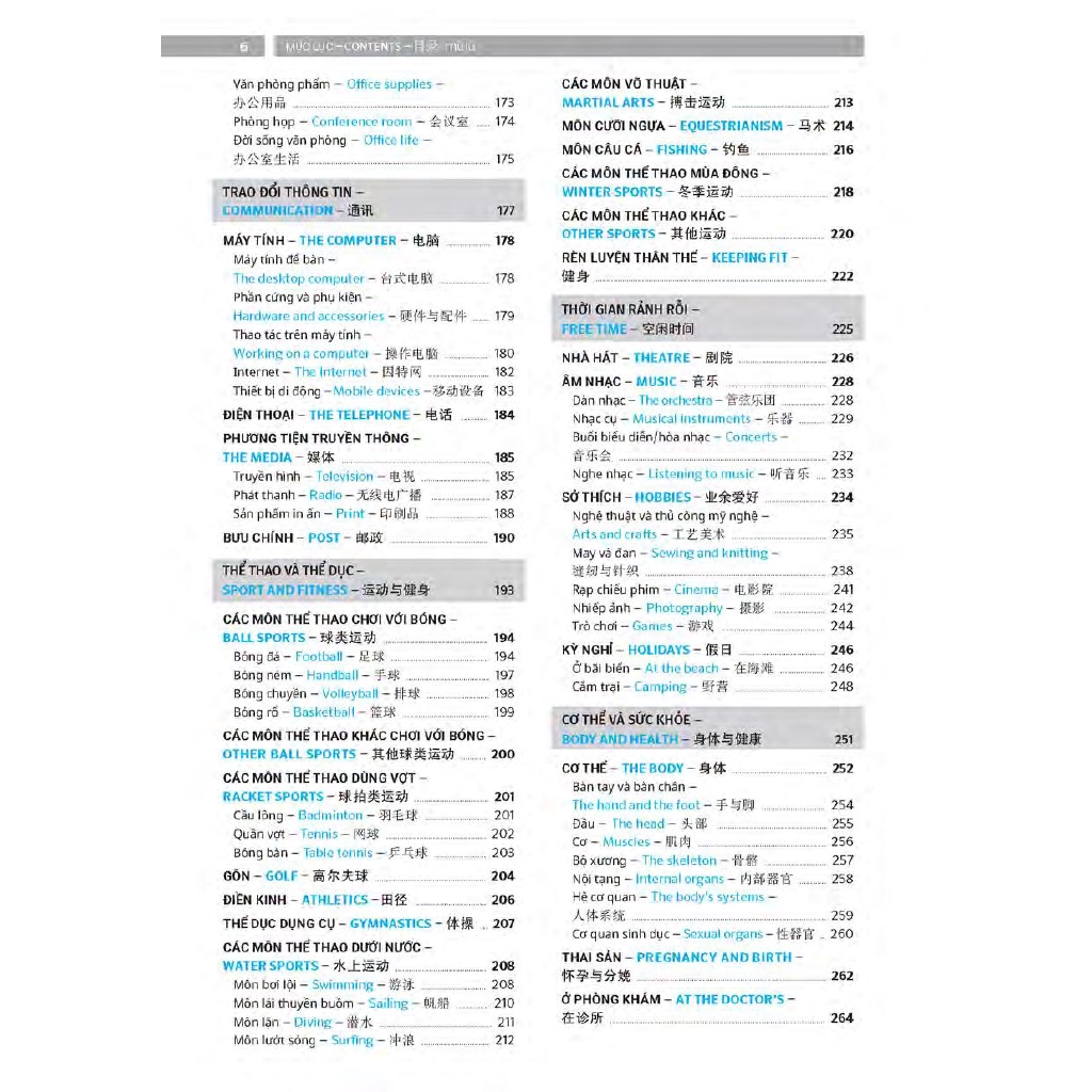 Sách - Pons General Reference - Trilingual Visual Dictionary Vietnamese - English - Chinese
