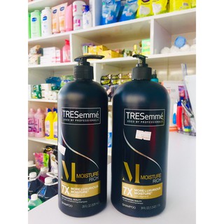 DẦU GỘI TRESEMME MỸ PHỤC HỒI TÓC HƯ TỔN MOISTURE RICH 7X