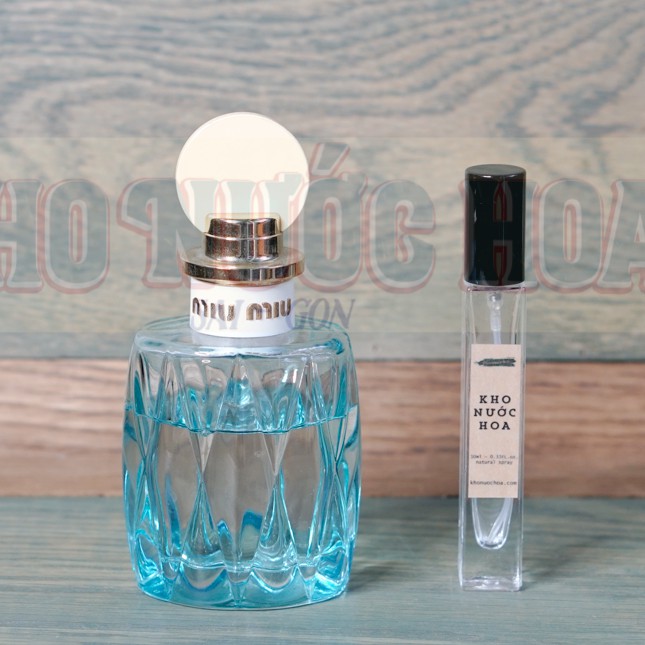 Nước hoa dùng thử Miu Miu L'Eau Bleue