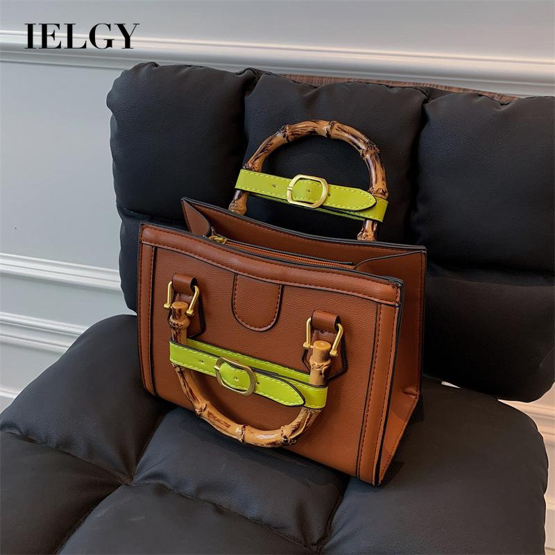 Túi đeo chéo IELGY có khóa thời trang cổ điển cho nữ