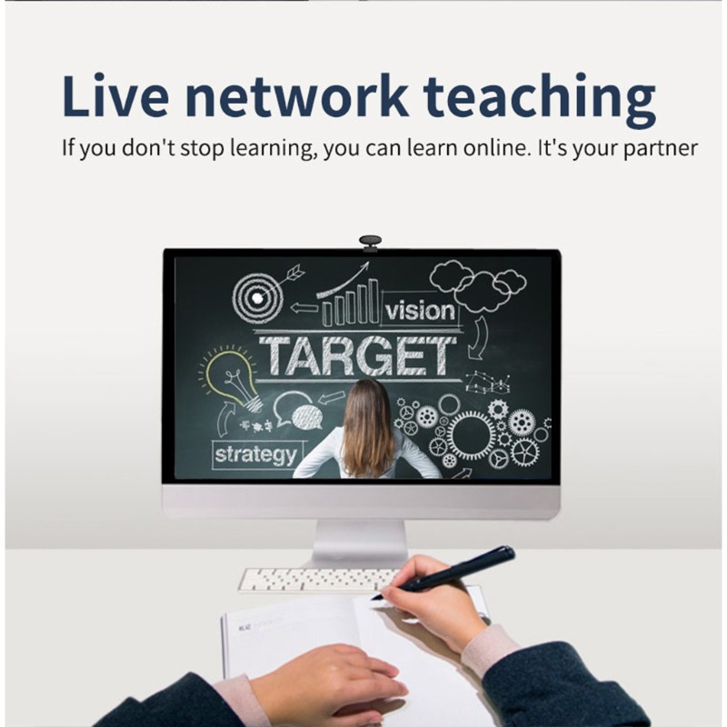 Webcam 1080p-hd Mini Có Mic Để Bàn Xoay Được | BigBuy360 - bigbuy360.vn