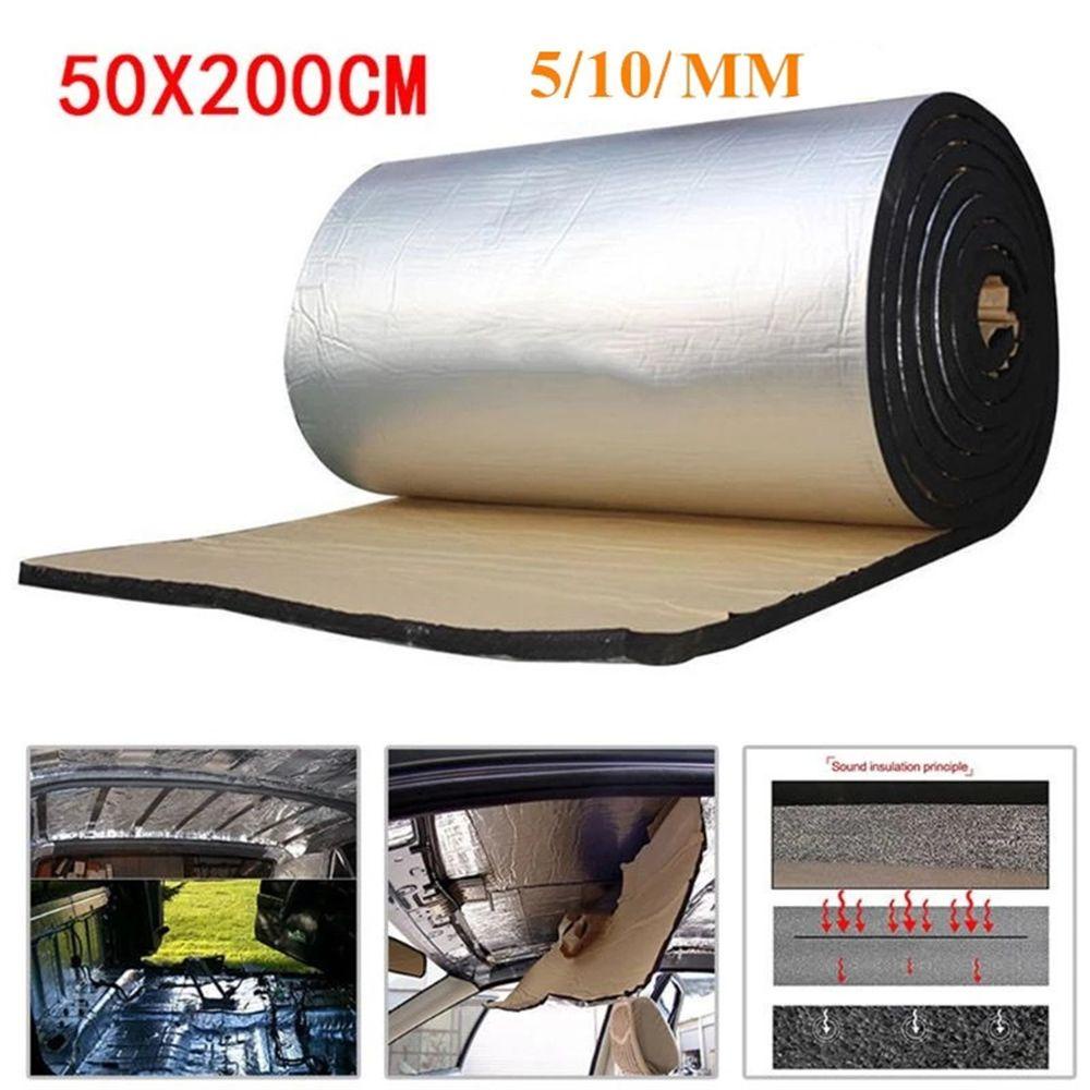 Miếng Dán Cách Nhiệt Chống Ồn Cho Động Cơ Xe Hơi Kích Thước 50x200cm