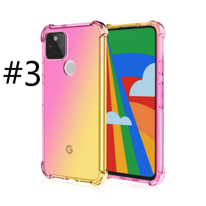 Ốp lưng Google Pixel 4 Pixel 4 XL Pixel 4a Pixel 5 Pixel 5 XL Case transparent Silicone TPU Soft Cover