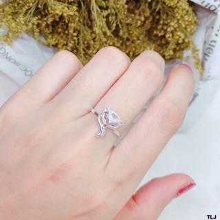 Nhẫn hồ ly bạc ta LINH MIU SILVER