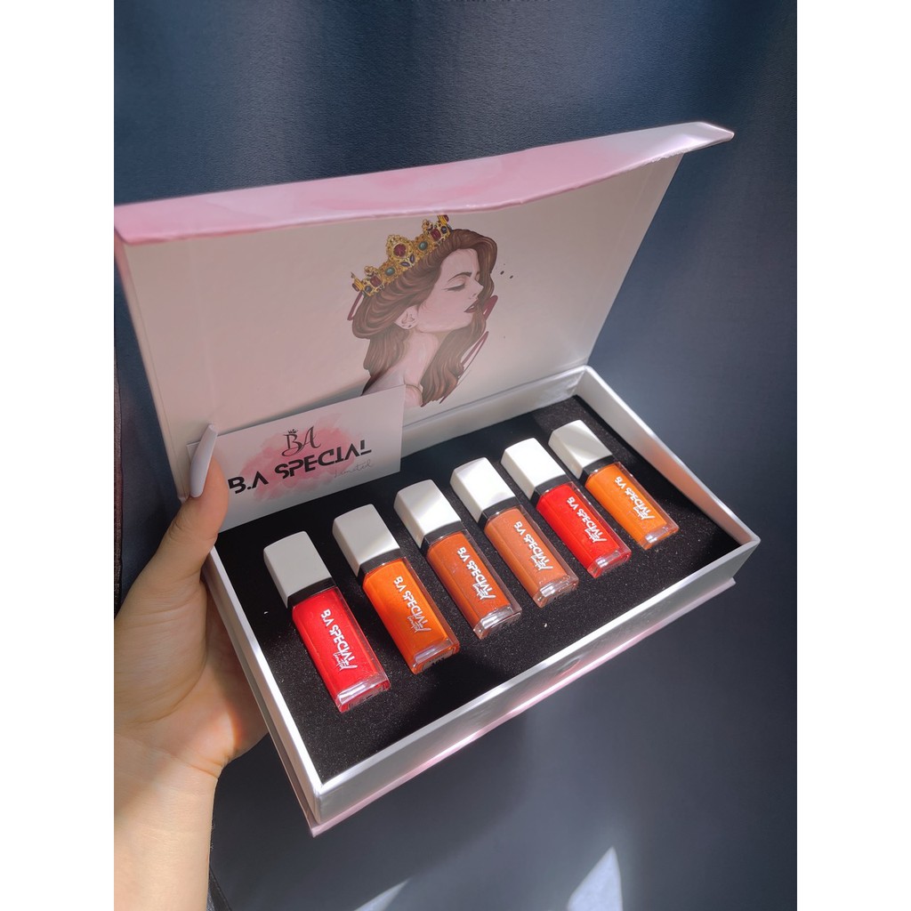 Loa Loa!   Son B.A Special Limited – Son Hữu Cơ Không Chì Siêu Lì – Màu Son Sáng Da Tươi Tắn Dễ Đánh