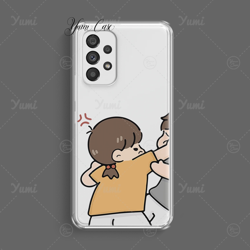 Ốp lưng điện thoại cho Samsung M51/A71/A51 - Dành cho các cặp đôi Yumi Case DOI1