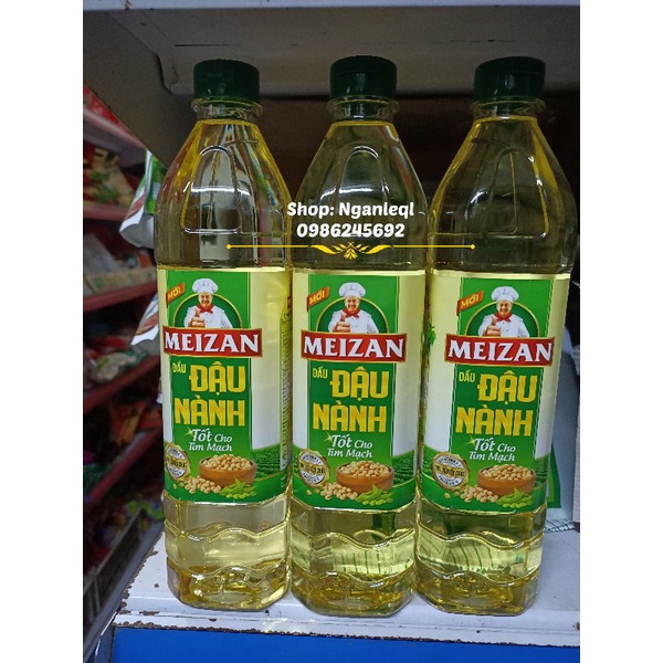 Dầu Đậu Nành Meizan Chai 1L