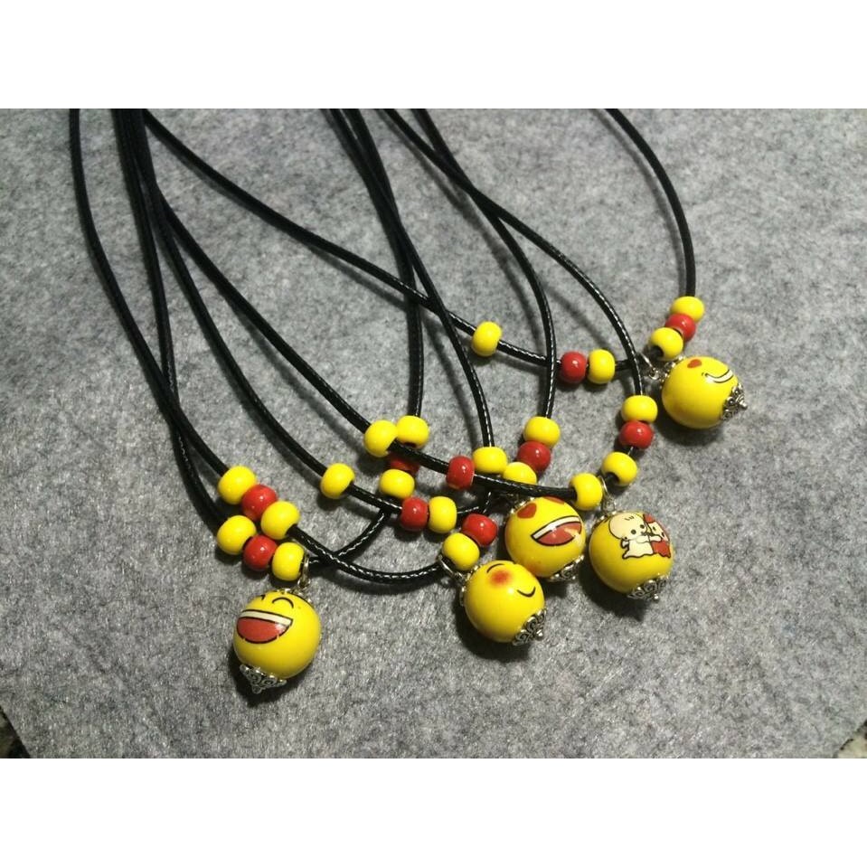 Dây chuyền mặt gốm sứ vui nhộn