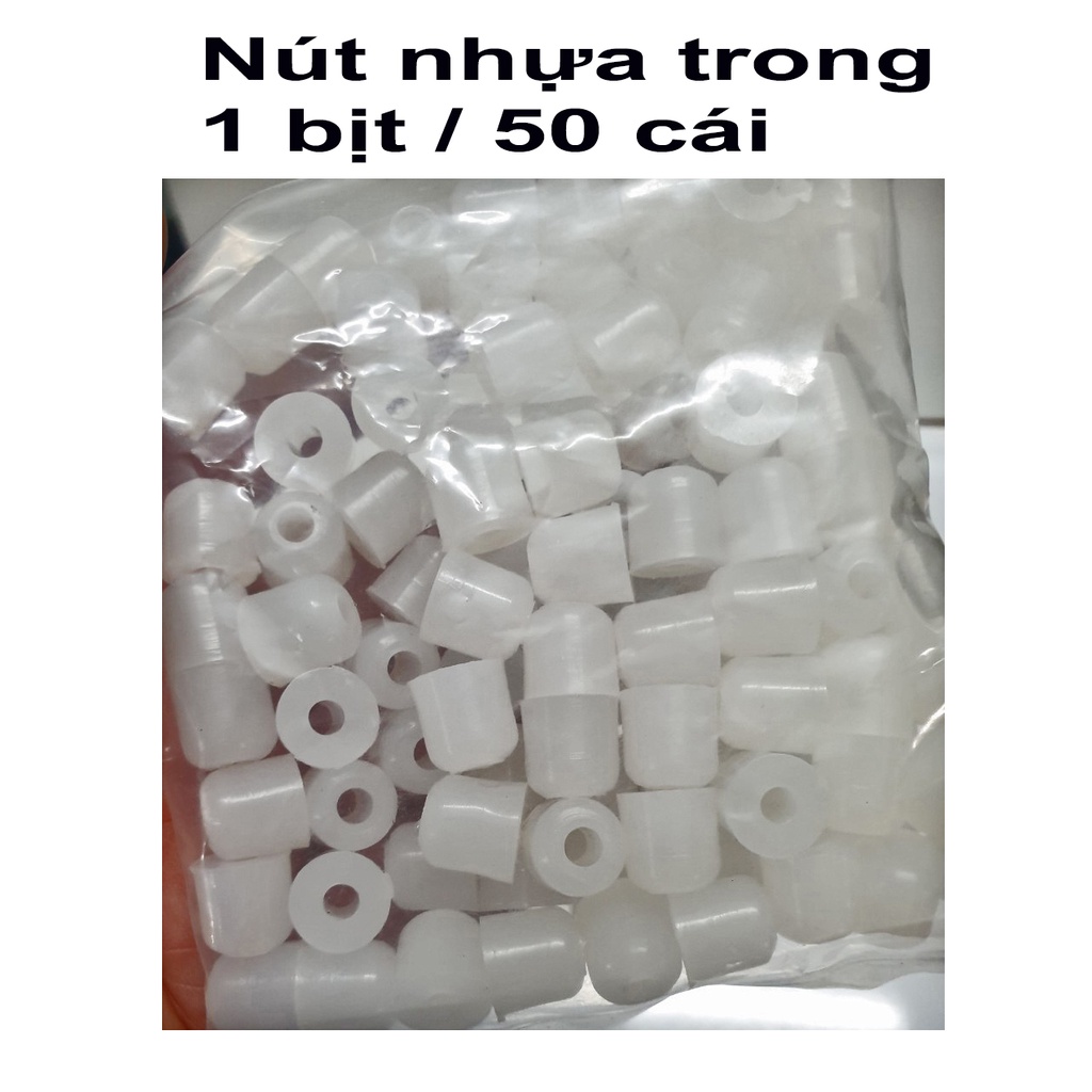 Nút Nhựa Sạc Gas mini 1 bịt / 50 cái