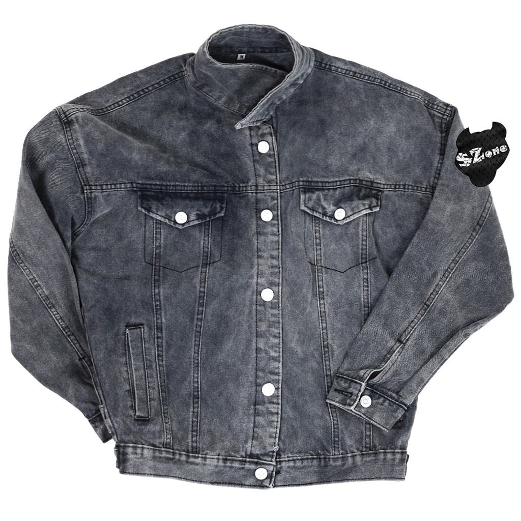 Áo Khoác Bò Nam Xanh Đậm Thời Trang Hàn Quốc SZone SA603 | BigBuy360 - bigbuy360.vn