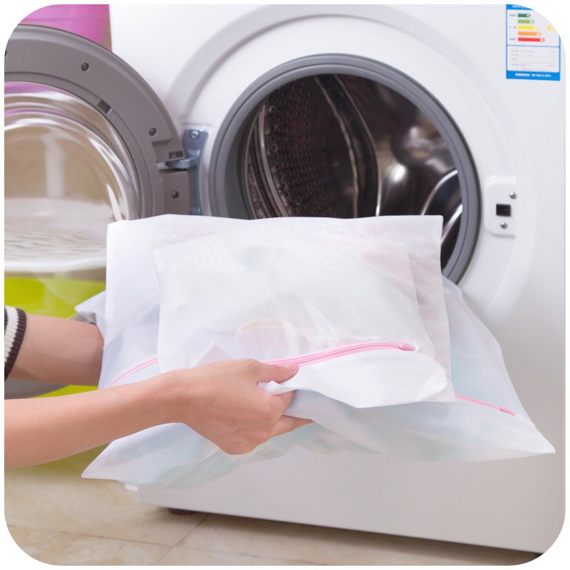 Túi lưới giặt đồ lót HOUSEEKERthiết kế khóa kéo tiện dụng