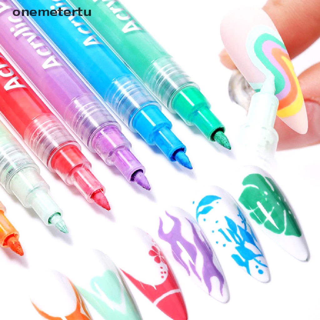 Cọ Vẽ Móng Tay Bằng Acrylic DIY