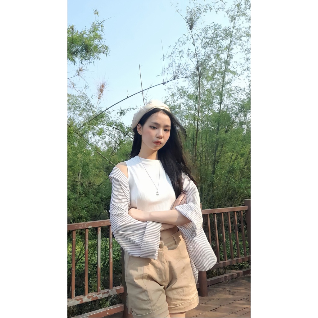 Quần SHORT BAE BANDAR KAKI TRƠN 3 Màu Ulzzang Nữ 1hitshop
