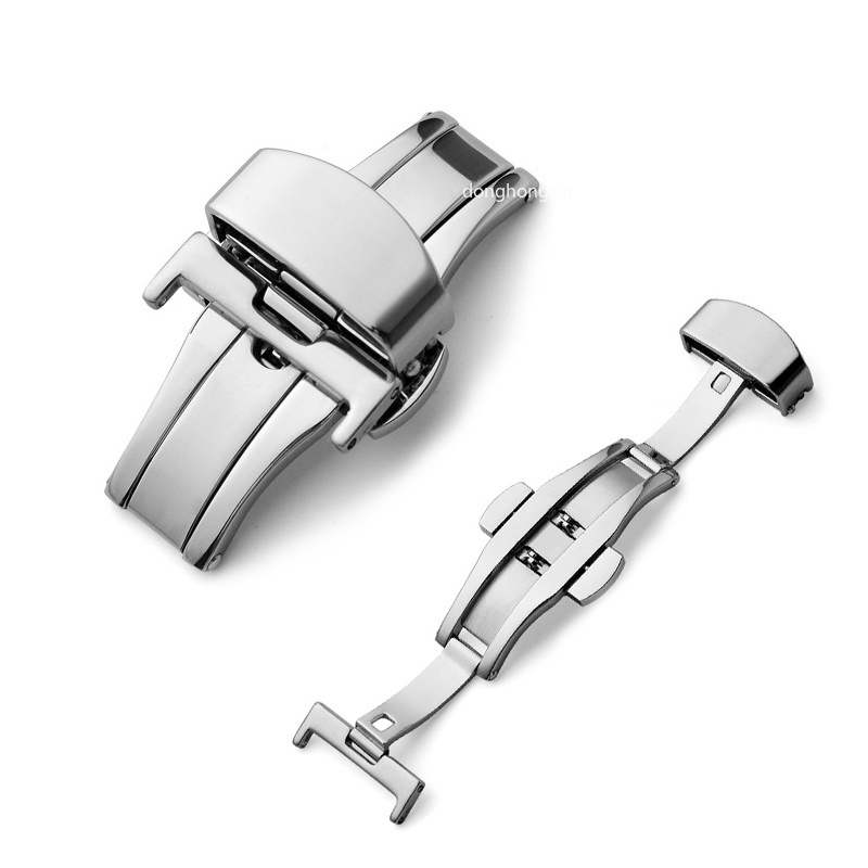Khóa Gài Tự Động 16mm 18mm 20mm 22mm 24mm Cho Dây Đeo Đồng Hồ