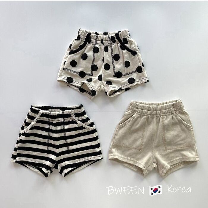 Quần Short Chấm Bi Dáng Rộng Chất Liệu Cotton Thời Trang Mùa Hè 2022 Cho Bé