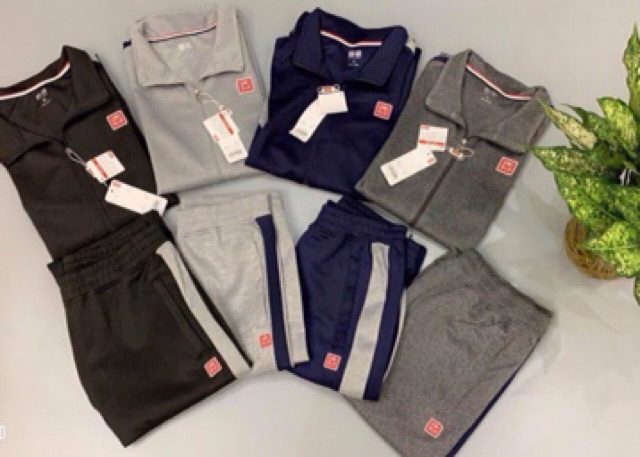 Bộ uni kéo khoá Nam