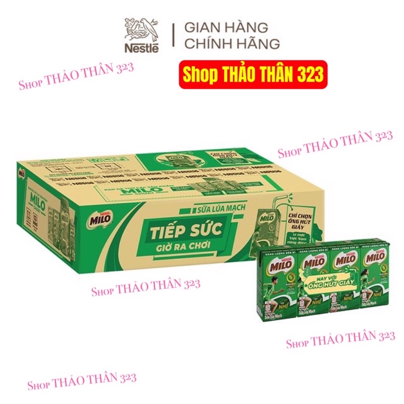 Sữa MILO LÚA MẠCH 115ml Thùng 48hộp