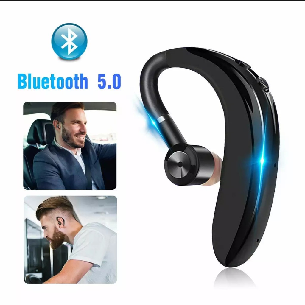 Tai nghe bluetooth 5.0 móc tai S109, Pin 300mAh, Nghe gọi to rõ