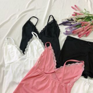 Set bộ ngủ phối ren sexy