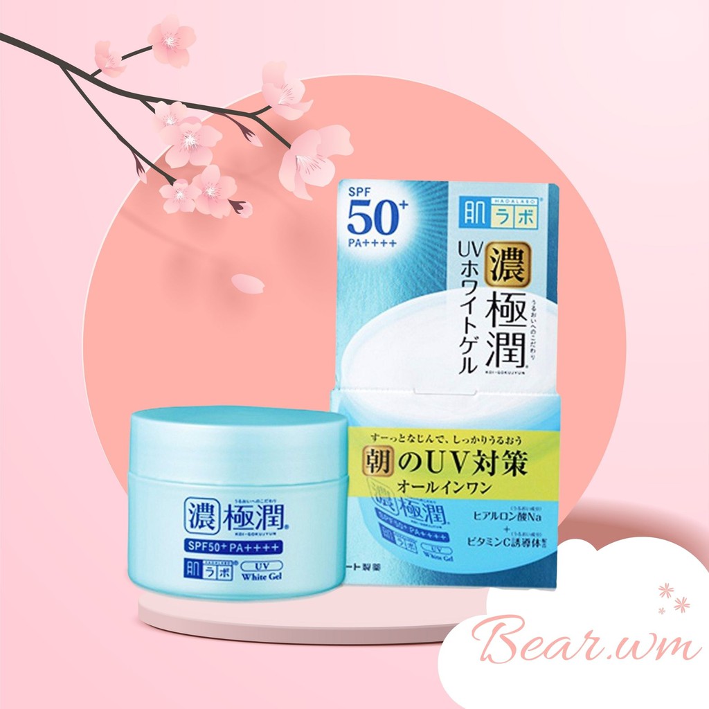 Kem dưỡng Hada Labo Koi-Gokujyun UV White Gel 7 in 1