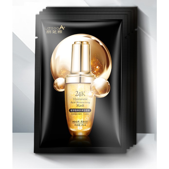 Mặt nạ trẻ hóa làn da Hyaluronic Acid 24K LizeeaA | BigBuy360 - bigbuy360.vn