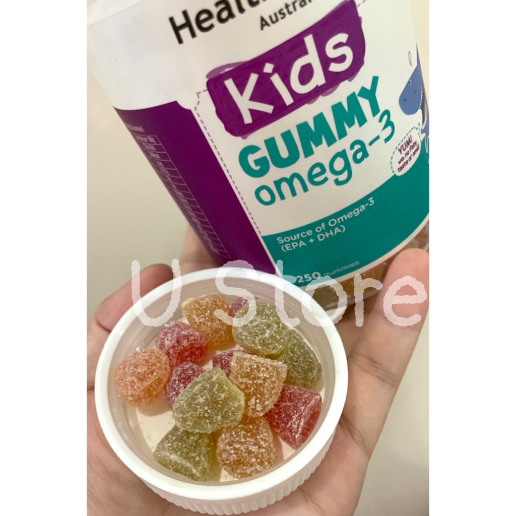 Kẹo Gummy Omega-3 Healthy Care 250 viên cho bé