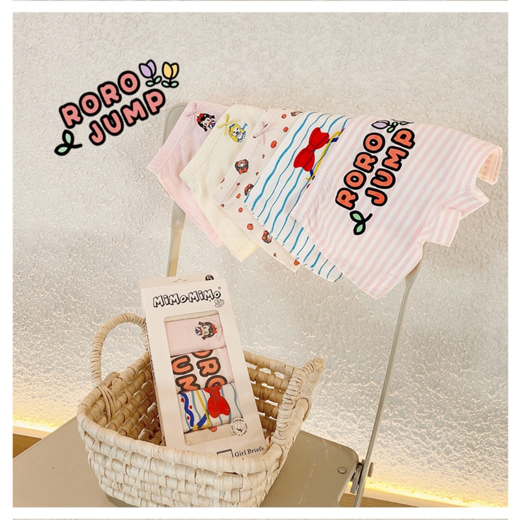 [SIÊU CUTE]Cặp 5 Quần Chip  cho bé gái Hàng Cao Cấp siêu Cute từ 8-35kg