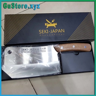 [Gu Store] DAO CHẶT SEKI - JAPAN Giúp công việc chặt xương, chặt thịt gà,… của chị em đơn giản hơn mà không lo mẻ dao