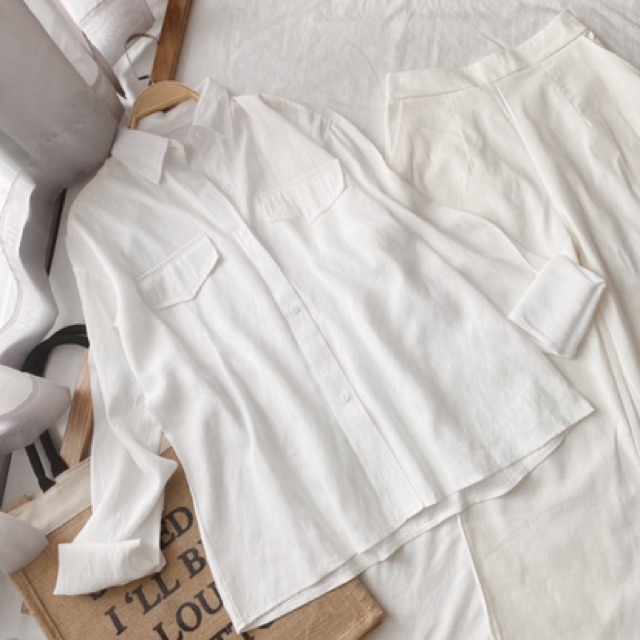 SET ÁO SƠ MI QUẦN TRẮNG | BigBuy360 - bigbuy360.vn