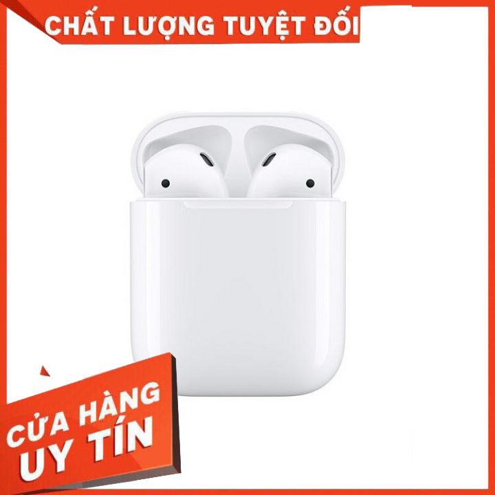 [𝗧𝗮̣̆𝗻𝗴 𝗞𝗲̀𝗺 𝗖𝗮𝘀𝗲 𝗫𝗶̣𝗻] Tai Nghe Không Dây Airpods 2 Định Vị - Đổi Tên - Sạc Không Dây - Tháo Tai Dừng Nhạc Phiên Bản 20 | BigBuy360 - bigbuy360.vn