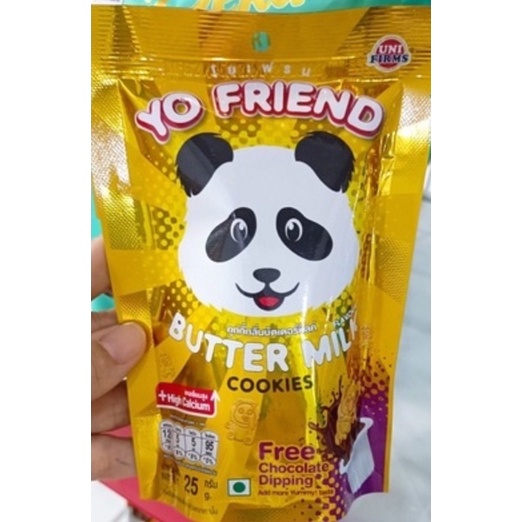 1 gói bánh gấu sôcla nhân kem thái lan