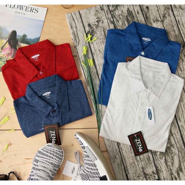 Áo Thun Polo OLD N.a.v.y Soft Washed