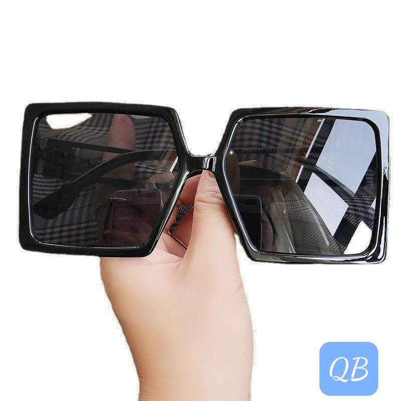 Kính Mắt Gọng Vuông Cỡ Lớn Phong Cách Hàn Quốc Thời Trang Hè Cá Tính Cho Cả Nam, Nữ