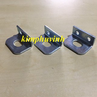 05 CÁI - BÁT KHÓA CỬA - BÁT KHÓA CỬA SẮT 2X3.5CM ( BẢN 4.5CM)