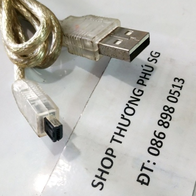Cáp tiín hiệu kết nối USB ra đầu MiniUSB - B - 4 Pin - Cáp dài 1.2M