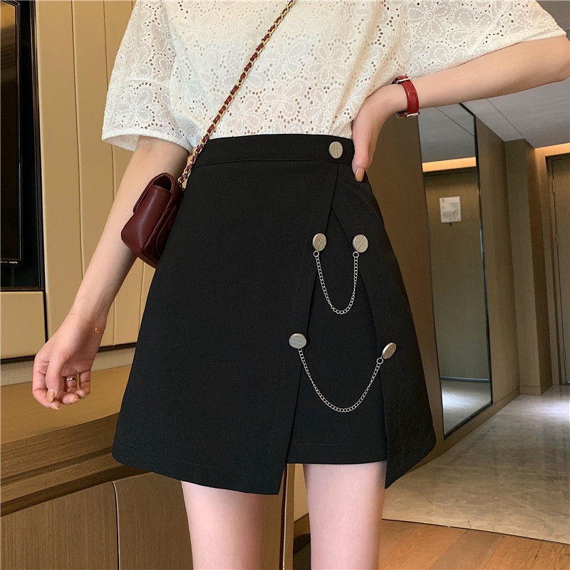 Chân váy chữ a lưng cao thời trang mùa thu dành cho nữ