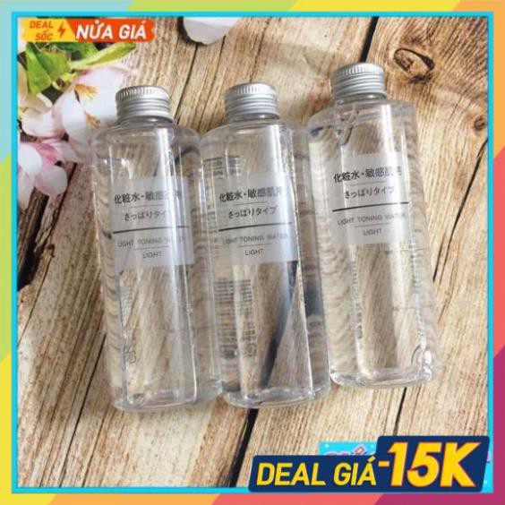 nước hoa hồng muji - sáng da se khít lỗ chân lông Nhật bản 200ml NEW | BigBuy360 - bigbuy360.vn