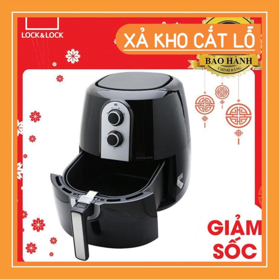 [Chính Hãng-BH 12 Tháng] Nồi Chiên Lò Nướng Không Dầu Cơ Cỡ Đại JUMBO LOCK&LOCK EJF151 Nấu Món Ăn Và
