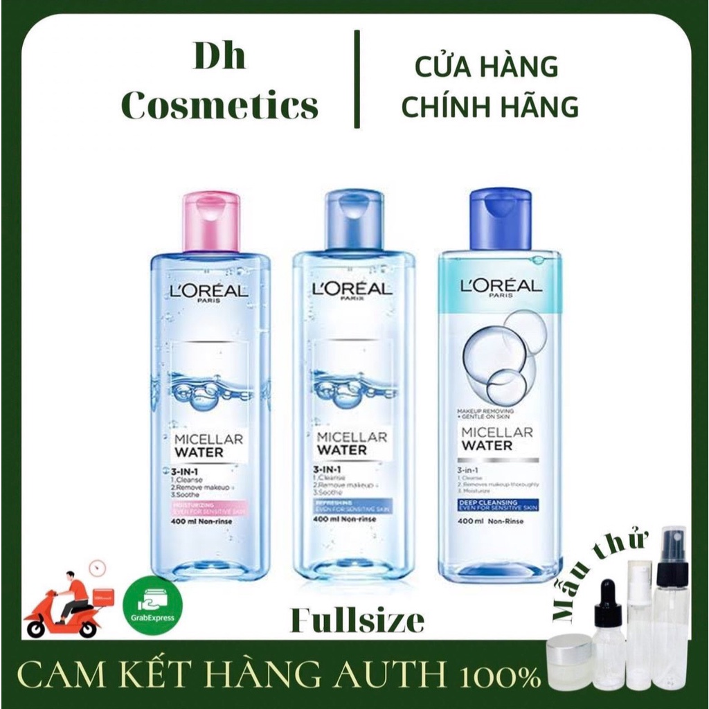 Nước Tẩy Trang L'Oreal Paris Micellar Water - 400ml