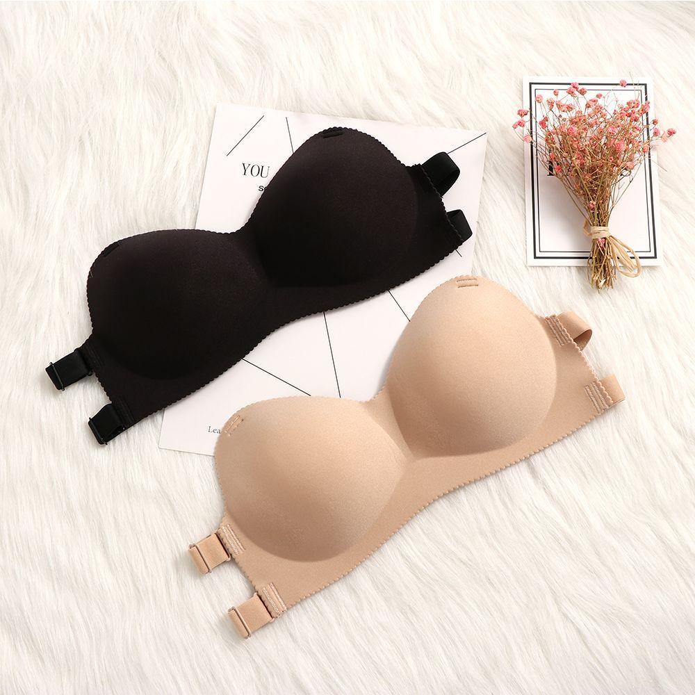 Áo Ngực Không Dây Bằng Silicone Mỏng Tàng Hình Thoáng Khí