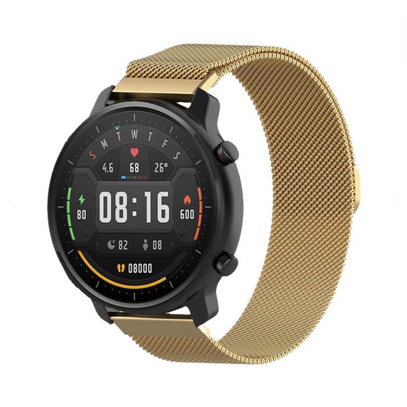 Xiao Mi Watch Color  Màu Milan Dây đeo Kim Loại Dây đeo Bằng Thép Không Gỉ 22 Mm