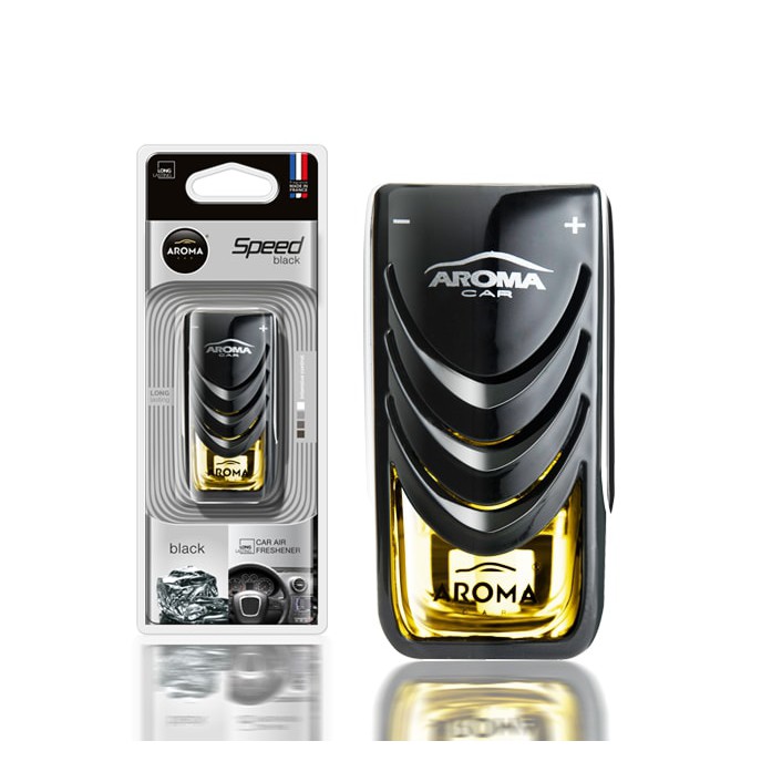 Nước Hoa Kẹp Cửa Gió ô Tô Aroma Speed Black Pháp