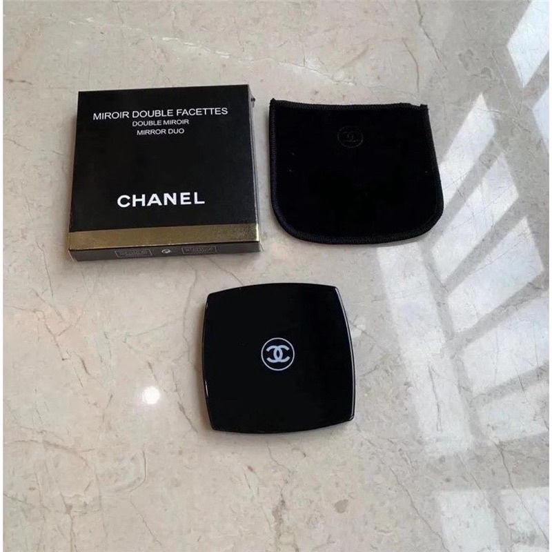 GƯƠNG GẬP CH-A-N-E-L MINI bỏ túi tiện lợi - hàng săn sale từ singapore