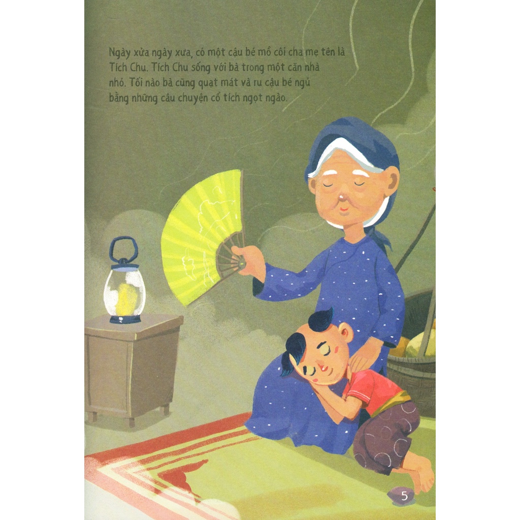 Sách Thiếu Nhi - Cổ Tích Việt Nam: Giấc Mơ Tuổi Thơ