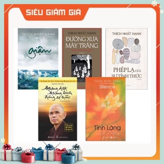 Bản đẹp - giá siêu rẻ - combo 5 cuốn: những cuốn hay của thiền sư thích nhất hạnh