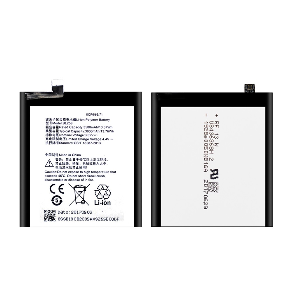 Thay pin Lenovo Vibe X3 BL258 3500mAh li-ion Polymer Battery Zin Máy / Giá Rẻ