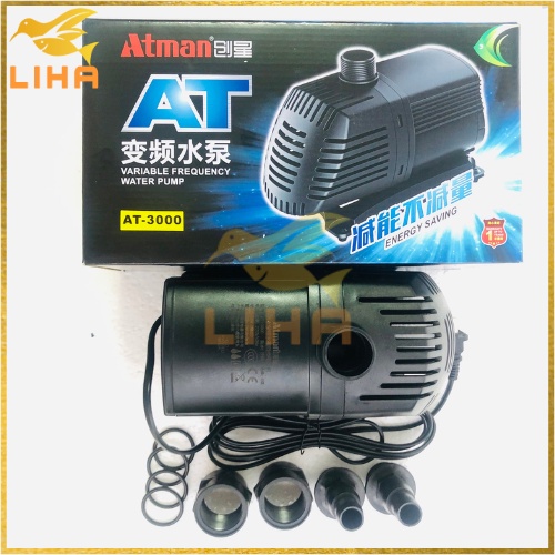 Máy Bơm Atman AT-3000 (35W-3000L/H-2.8M) - Bơm Nước Bể Cá Siêu Bền, Tiết Kiệm Điện