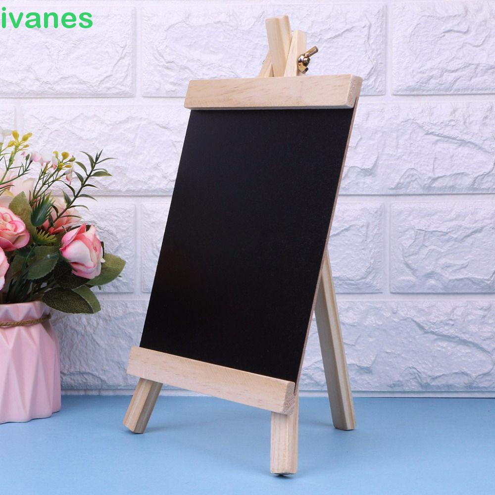 Bảng Đen Viết Phấn Mini Để Bàn Bằng Gỗ Thông