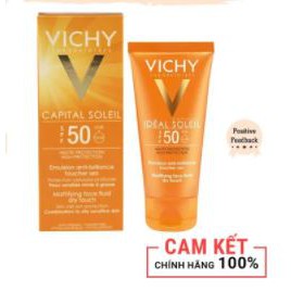 Kem Chống Nắng Vichy Ideal Soleil SPF50 Pháp 50ml